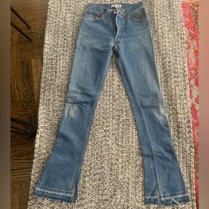 Re/Done Levi’s Vintage Denim The Elsa Light Blue Size 23